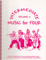 Intermediate Music For Four #2 Part 1 Alto Sax cover